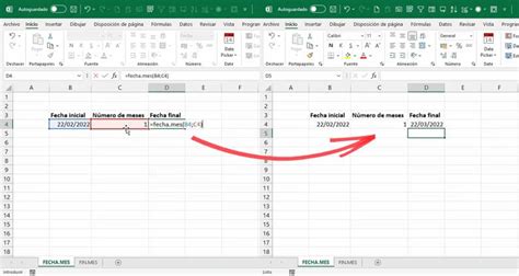 Cómo Usar Las Funciones Fechames Y Finmes De Excel