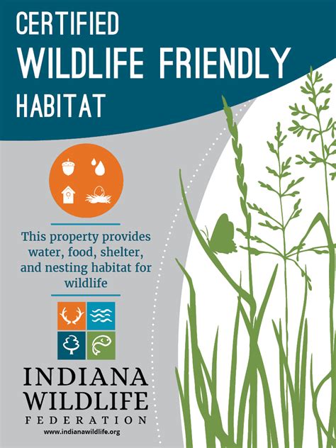 Certify A Wildlife Habitat Indiana Wildlife Federation