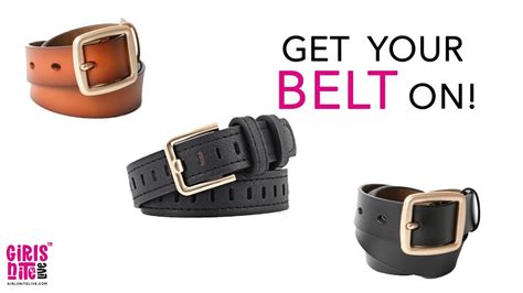 How To Up Your Style With A Belt Youtube