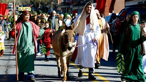Photos Palm Sunday Procession In Spring Grove