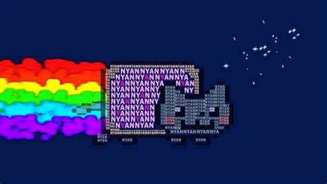 12 Space Nyan Cat Background  Woolseygirls Meme