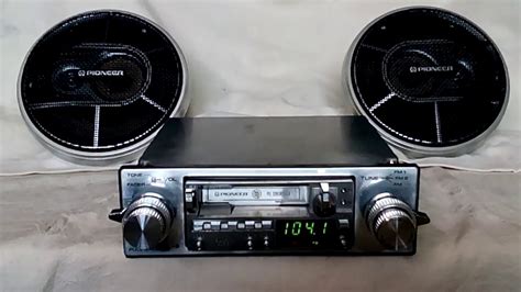 Vintage Pioneer Ke 5100 Amfm Cassette Car Stereo 5 Wts 168