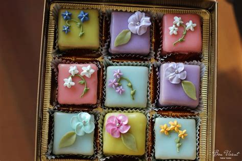 Box Of 9 Assorted Petit Cakes — Bon Vivant New York Luxury Petits