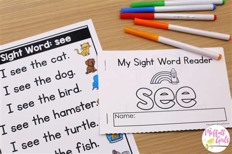 Sight Word Readers Printable And Digital Versions