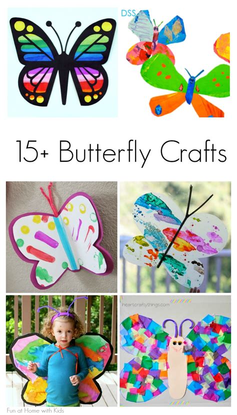 Spring is here, and we couldn't be more excited. 15+ Spring Butterfly Crafts for Kids