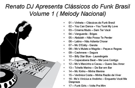 Cd Clássicos Do Funk Brasil Volume 1 By Renato Dj Clássicos Do Funk