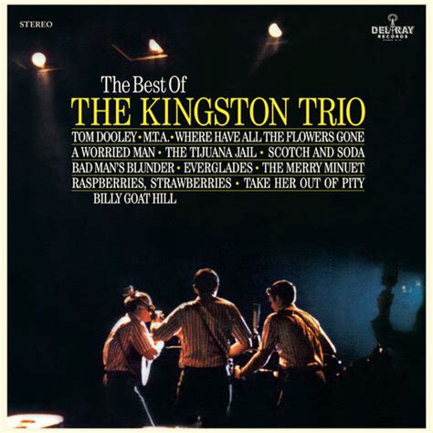 Kingston Trio Best Of The Kingston Trio New Vinyl Lp 8436563181313