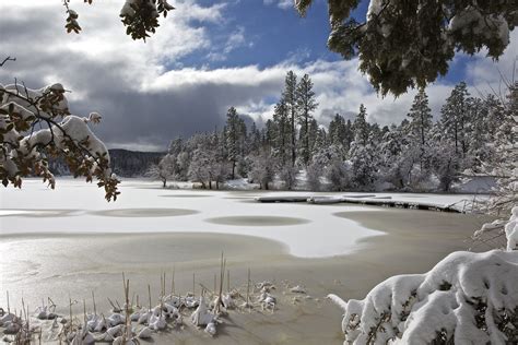 If you're seeking an unforgettable you can even book prescott vacation rentals in the winter, as the city only gets 12 inches of snowfall. Lynx Lake in Winter | Prescott, AZ | Craig Tissot | Flickr