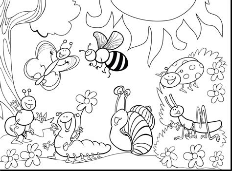 Bugs Coloring Pages Neo Coloring