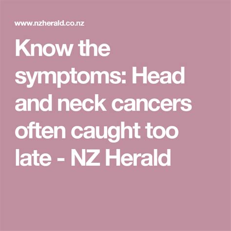 Pin On Head And Neck Cancer
