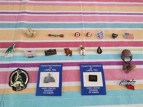 Assortment Of Vintage Lapel Pins Etsy