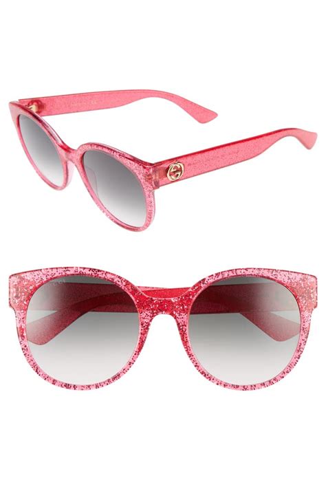 Gucci 54mm Glitter Sunglasses Nordstrom