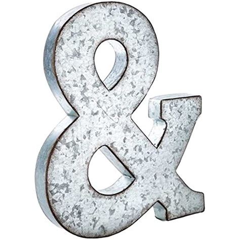 Market Letter Wall Decor Galvanized Metal 3d Letter Decor And Sign
