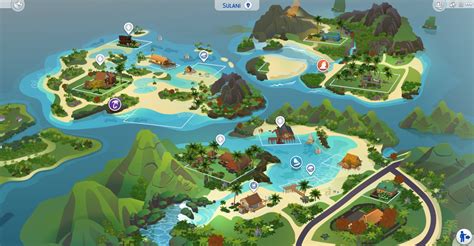 The Sims 4 World Sulani List Of Lots And Houses