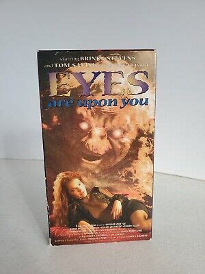 Eyes Are Upon You VHS VCR Video Tape Tom Savini Brink Stevens Grail HTF