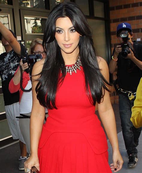 Kim Kardashian Flaunts Legs In Sexy Red Alexander Mcqueen Skirt Dress