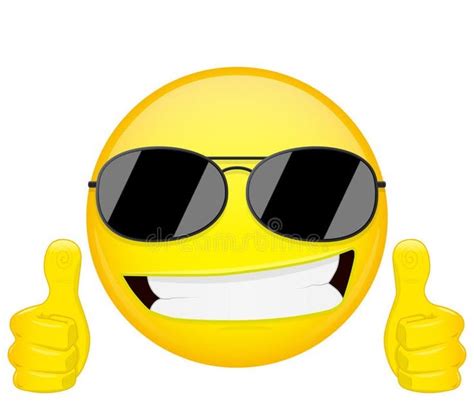 Png Sunglasses Thumbs Up Emoji Meme Poggers  1 Â  Images
