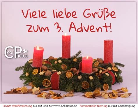 Coolphotosde Adventskarten Viele Liebe Grüße Zum 3 Advent