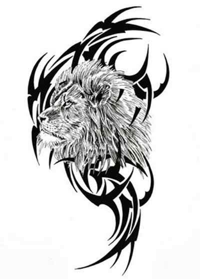 Tattoos Tiger And Lion Tattoo Stencils