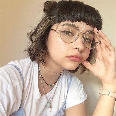 Round shaped faces realise their potential through bring out their hazy features and render the face more oval. $7.68 Free Shipping on Amazon - clear transparent oversized round glasses - hippie baddie ...