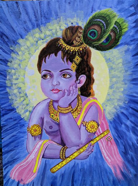 Lord Krishna Made By Pooja Chawla