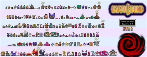 Earthbound Enemies And Bosses By Euanverse On Deviantart