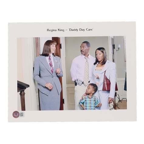 Regina King Signed Daddy Day Care 8x10 Photo Beckett Pristine Auction