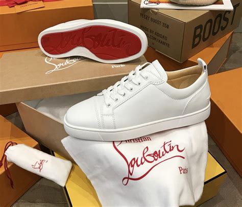 Fresh White Louboutin Sneaker Billionairemart