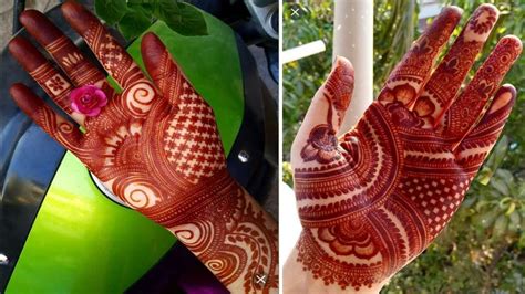 Arabic mehndi design is one of the most fashionable and beautiful mehndi pattern. Latest mehandi designs for hands | Beautiful attractive ...