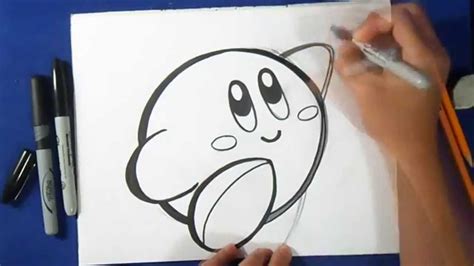 Cómo Dibujar A Kirby Youtube