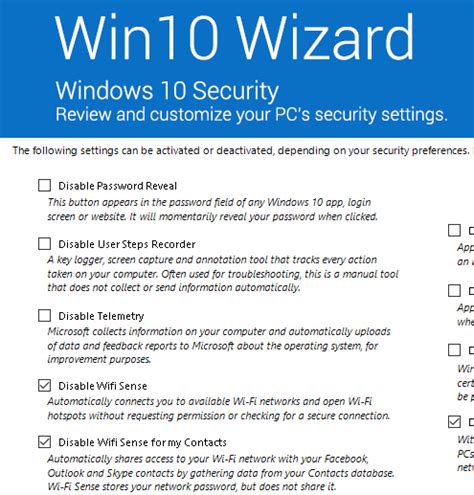 Customize Windows 10 Privacy And Security Settings Easily
