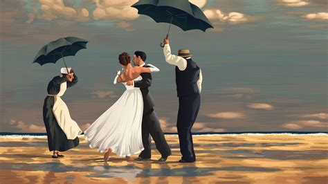 A Wedding Dance On The Beach Jack Vettriano Dance Pictures Rain Art