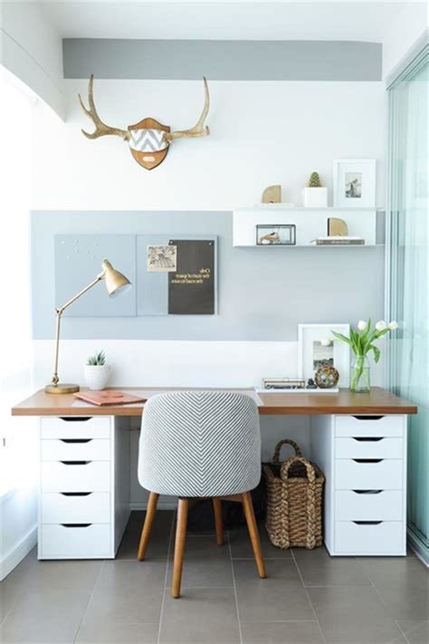 Rearrange and try different styles until you're satisfied with the result. 50 Cheap IKEA Home Office Furniture with Design and ...