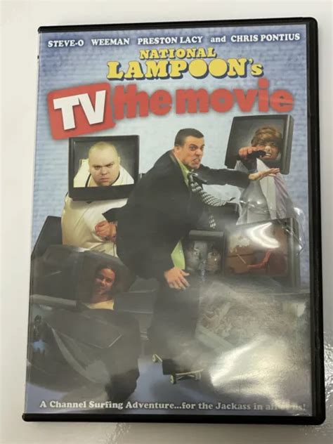 National Lampoon S Tv The Movie Dvd Steve O Weeman Chris Pontius Picclick