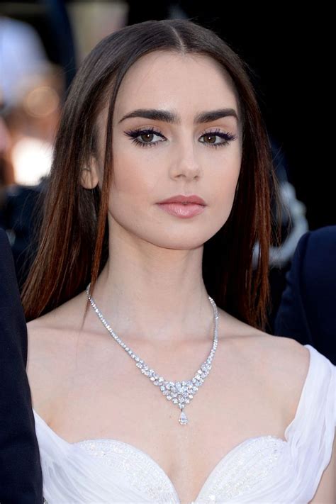 how lily collins gets flawless skin for every makeup look lily collins lily collins style