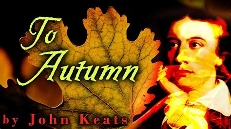 🍁 Ode To Autumn 🍂 By John Keats Seasonal Poem Read By Gm Danielson