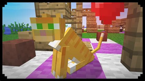 Cats in promotional artwork for bedrock edition 1.8. Minecraft: How to make a Cat Tower - YouTube