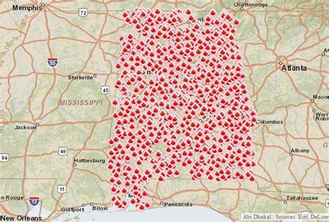 Wildfires Have Burned In Every Alabama County In Past Month