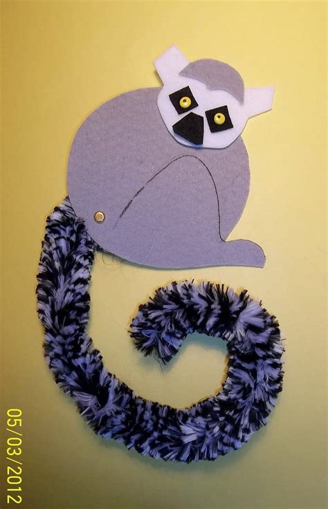 L Is For Lemur Craft Kit Lemur Craft Crafts Rainforest Crafts