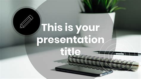 Simple Background For Presentation Slides On Powerpoint Free Elegant