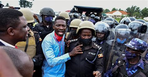 In Pictures Deadly Uganda Protests Over Bobi Wines Arrest Gallery