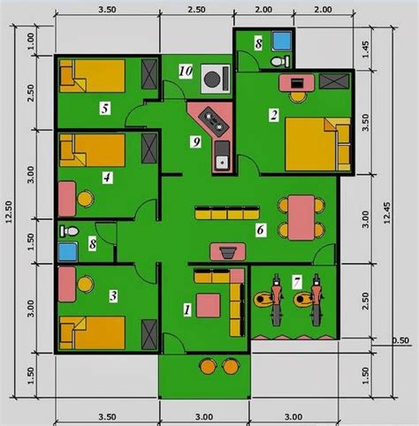 6 Sketsa Desain Rumah Minimalis Terbaik Alloit