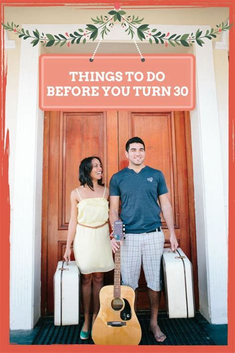A Few Things To Try Before You Turn 30 Turn Ons Bucket List Turning 30