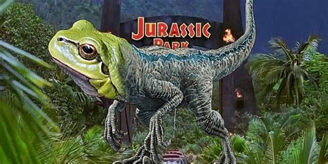 Jurassic Park Why Frog Dna Was Used To Create The Dinosaurs