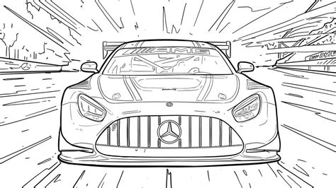 Malvorlagen autos mercedes ausmalbilder autos mercedes. Corona-Zeitvertreib: Coole Ausmalbilder von heißen Autos ...