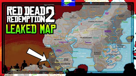 Red Dead Redemption 2 Usa Map