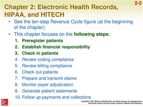 Chapter 2 Electronic Health Records Hipaa And Hitech Sharing And