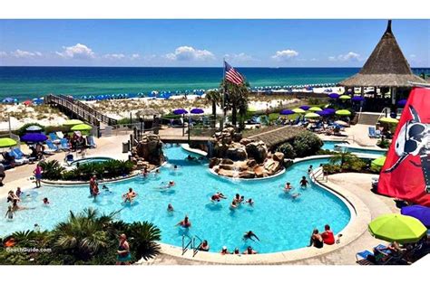 Lazy River Beachfront Pool At Holiday Inn Resort In Pensacola Fl