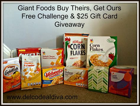You can also check giant food gift card balance over the phone or in store. GIANT Food Stores Buy Theirs, Get Ours Free Challenge ...