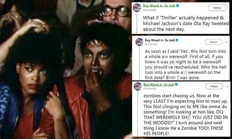 What If Michael Jacksons Date In Thriller Tweeted About It Afterward
